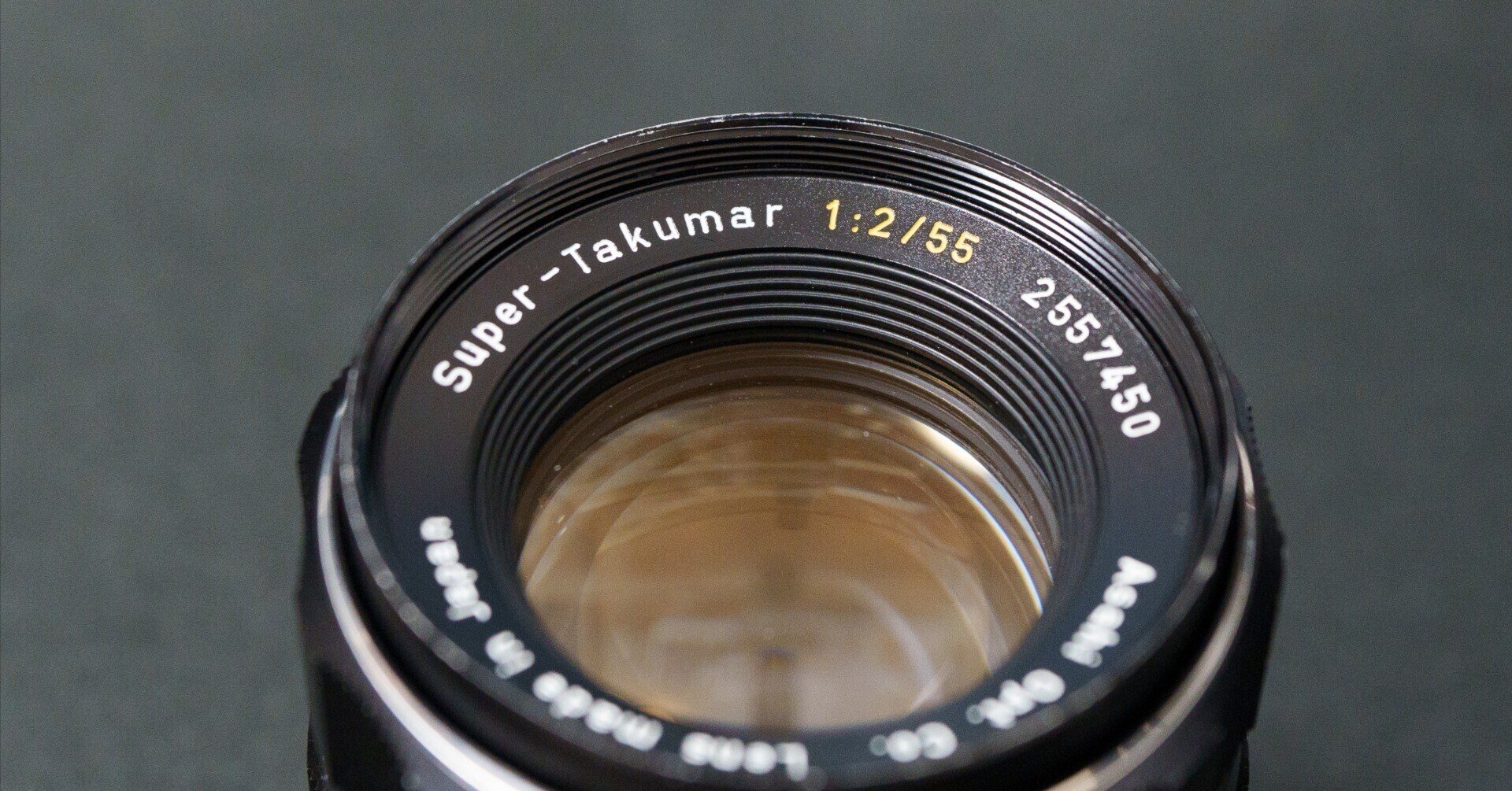 Super-Takumar 1:2/55 黄文字 Asahi Super-Takumar 55mm F2｜shinsaka