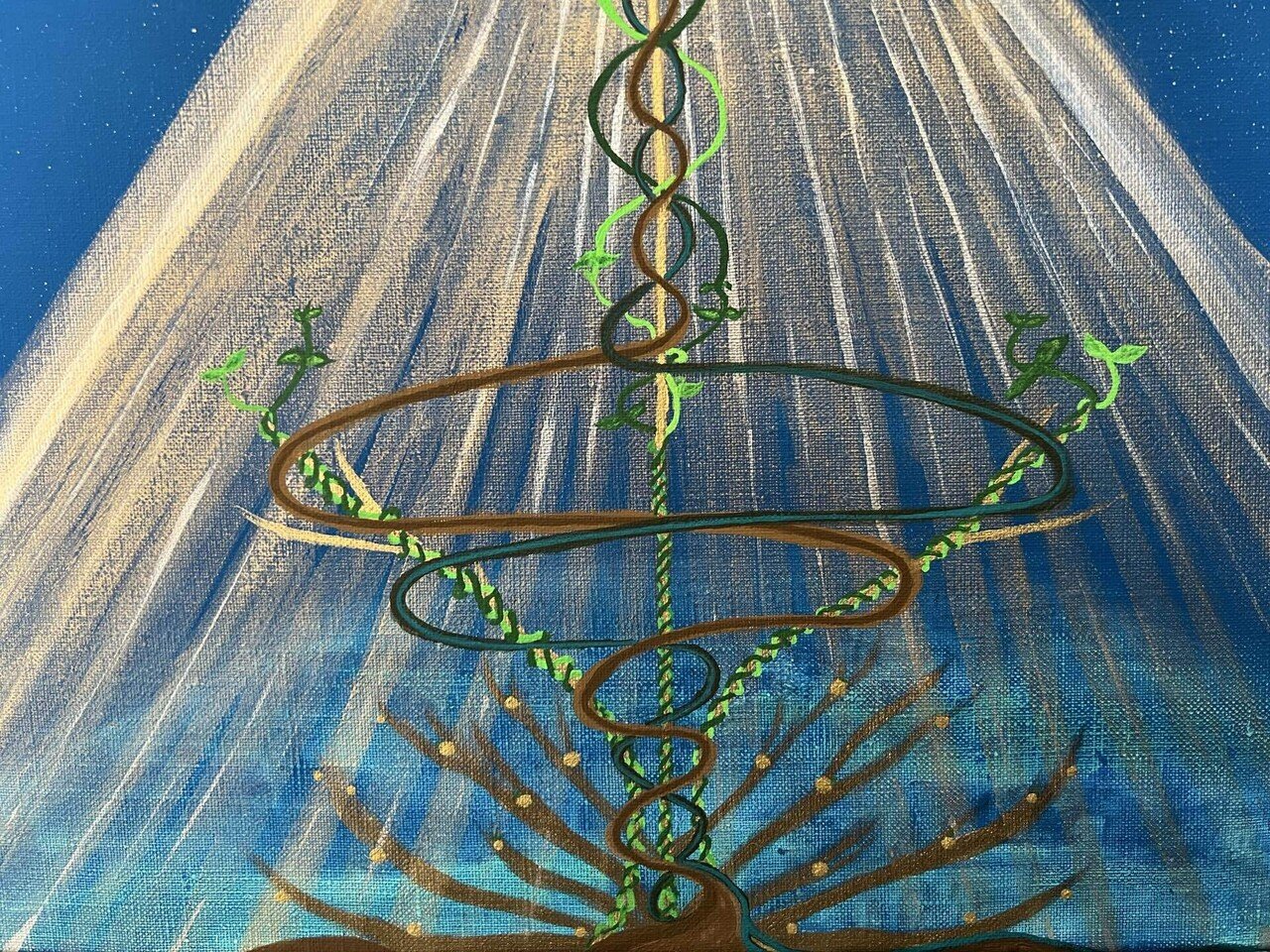 🎨スピリチュアルアート 『無からの無限の愛』｜nico.art24