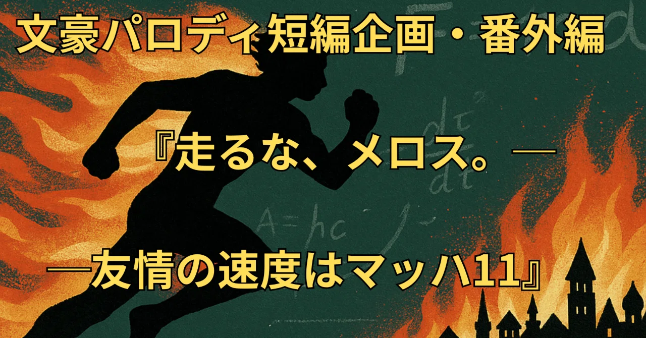 走る な メロス