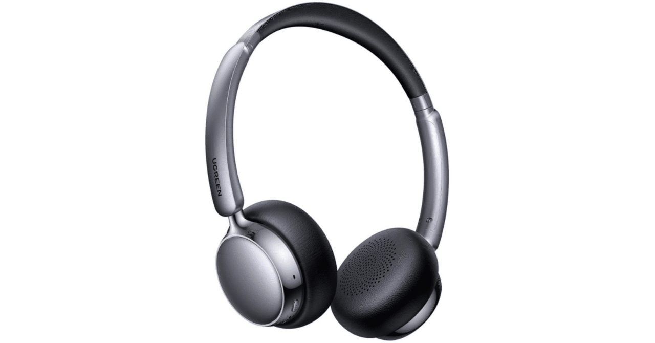 Air Maxノイズキャンセリングワイヤレスヘッドホン グレー コスパ最強UGREEN Max Air Bluetooth6.0 ヘッドホン Bluetooth ANC