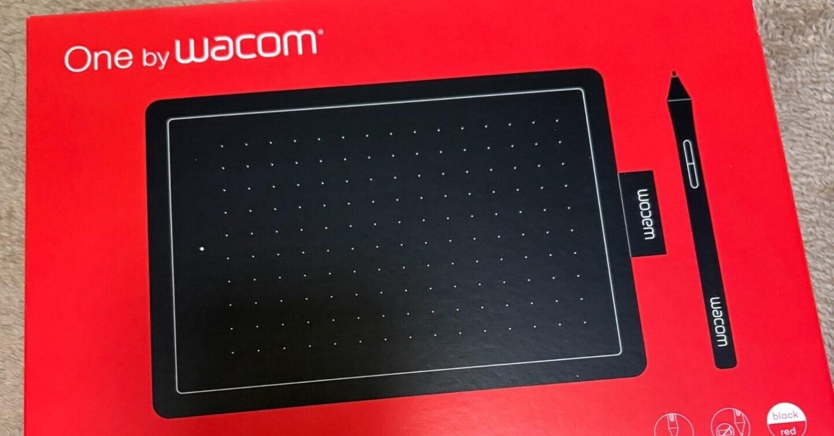 One by wacom（ペンタブレット）を買ったよ！｜aishibox