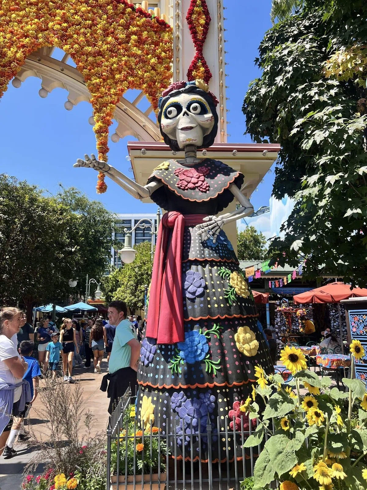 ディズニーカリフォルニアアドベンチャーでのリメンバーミーエリア 