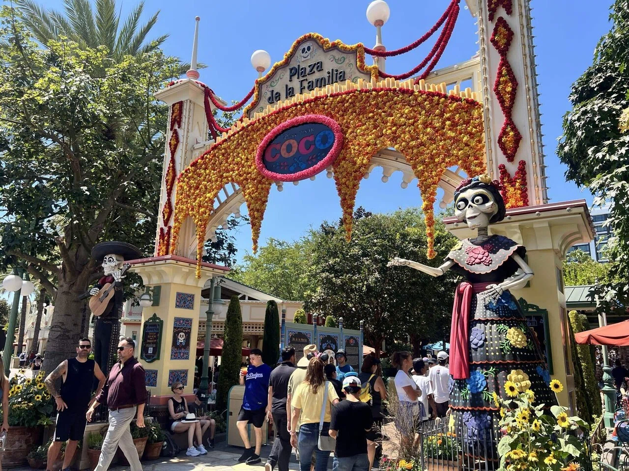 ディズニーカリフォルニアアドベンチャーでのリメンバーミーエリア