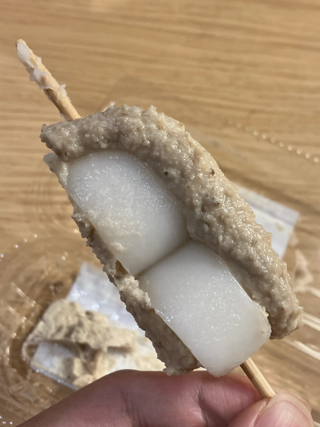トレ前メシ】だんごや杜 素材の味を活かした餡たっぷりのお団子｜蓬