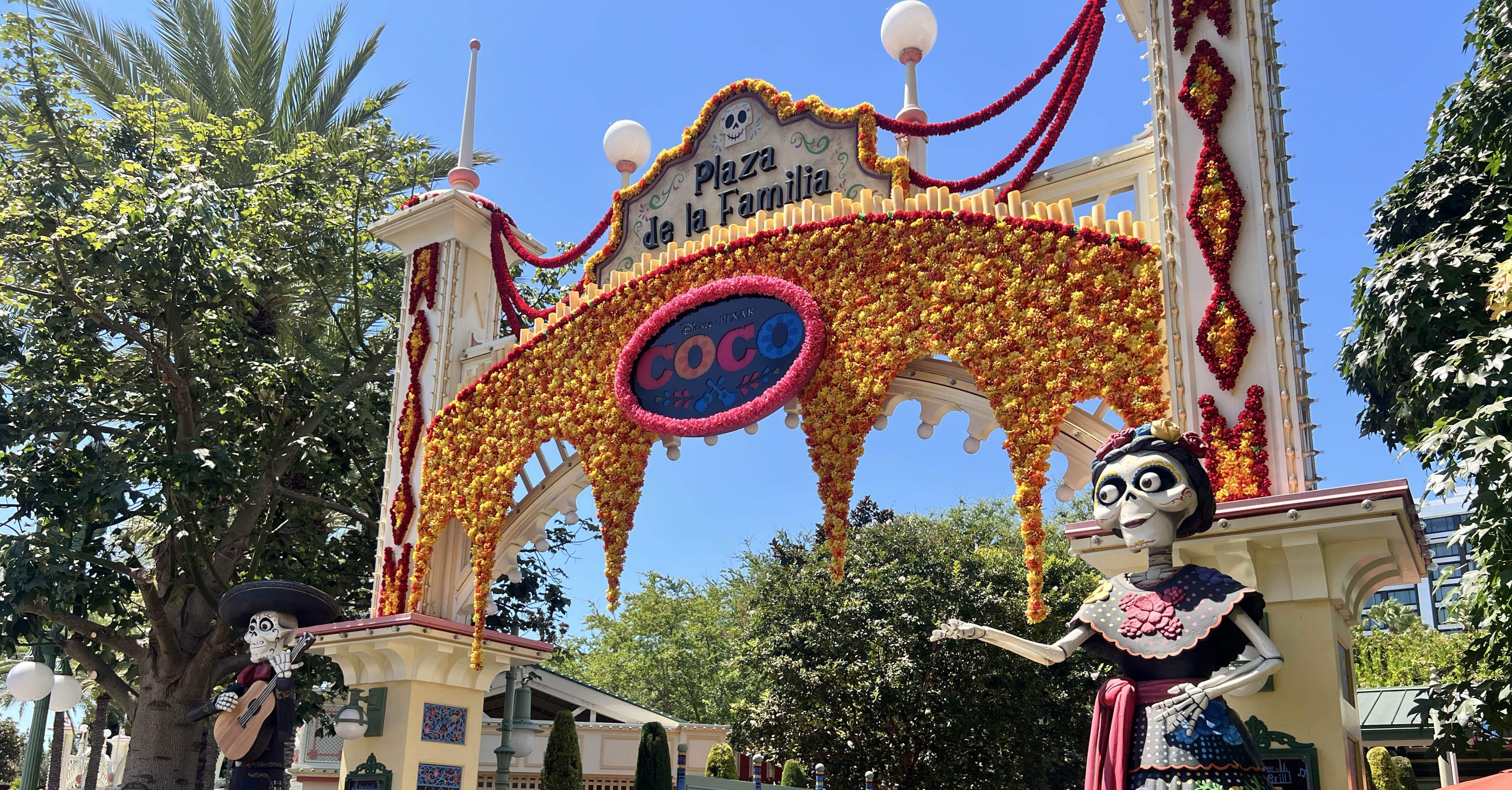 ディズニーカリフォルニアアドベンチャーでのリメンバーミーエリア