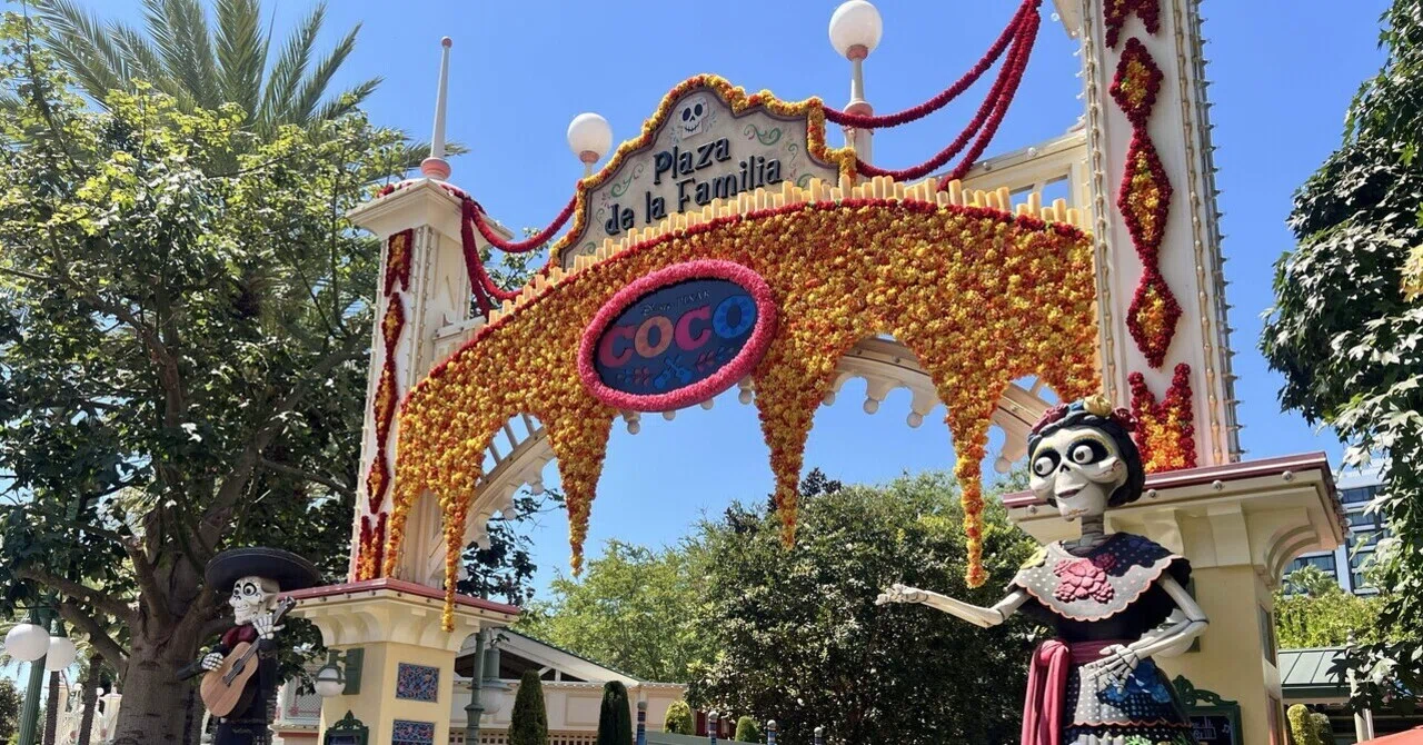 ディズニーカリフォルニアアドベンチャーでのリメンバーミーエリア