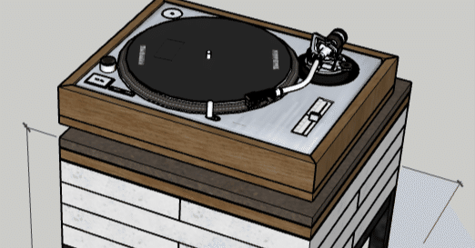 DJブースの構築 5：ターンテーブル（SL-1200MK3D）のメンテナンスと