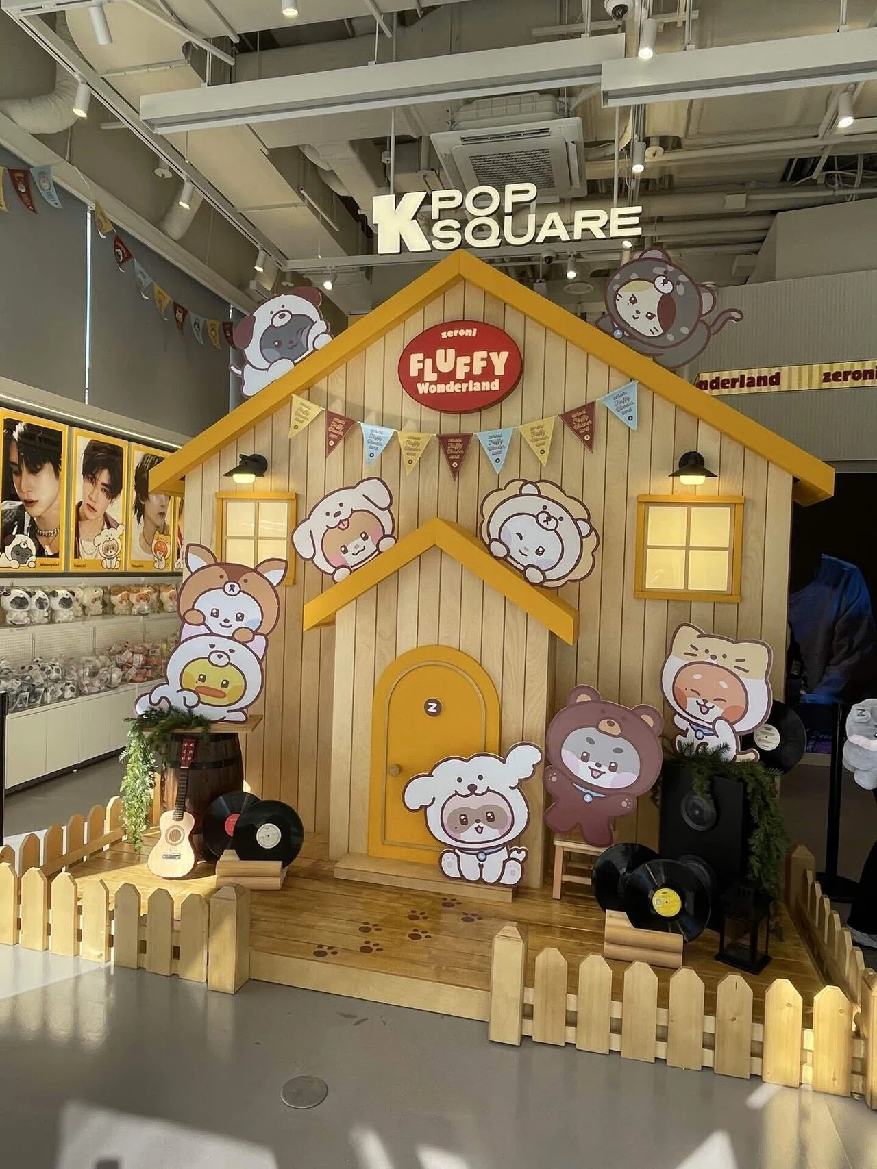 zeroni FLUFFY Wonderland POP-UPに行ってきた｜ぷみん🐰🐿️