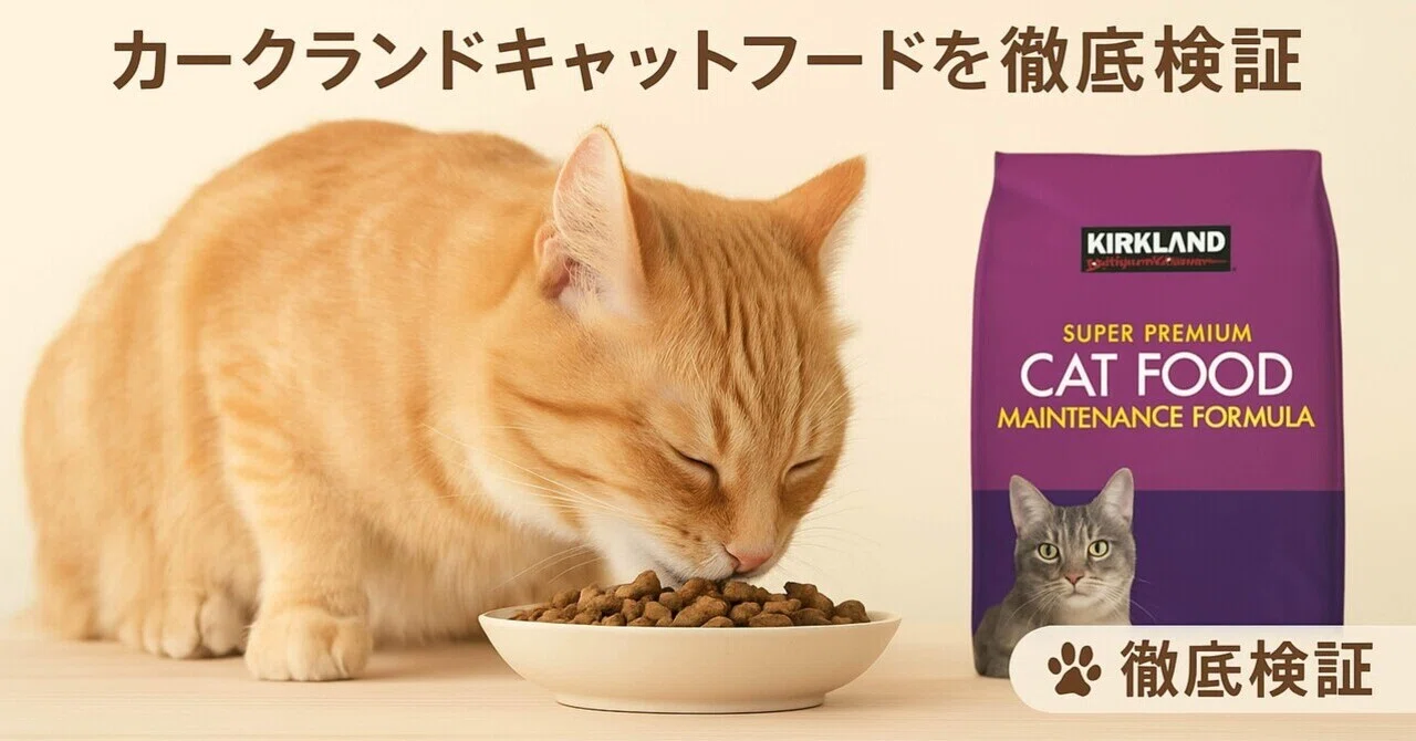 徹底検証】コストコ カークランドのキャットフードは本当に安全