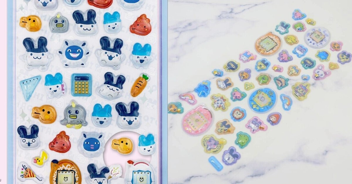 ボンボンドロップシール プチドロップシール たまごっち 5枚セット