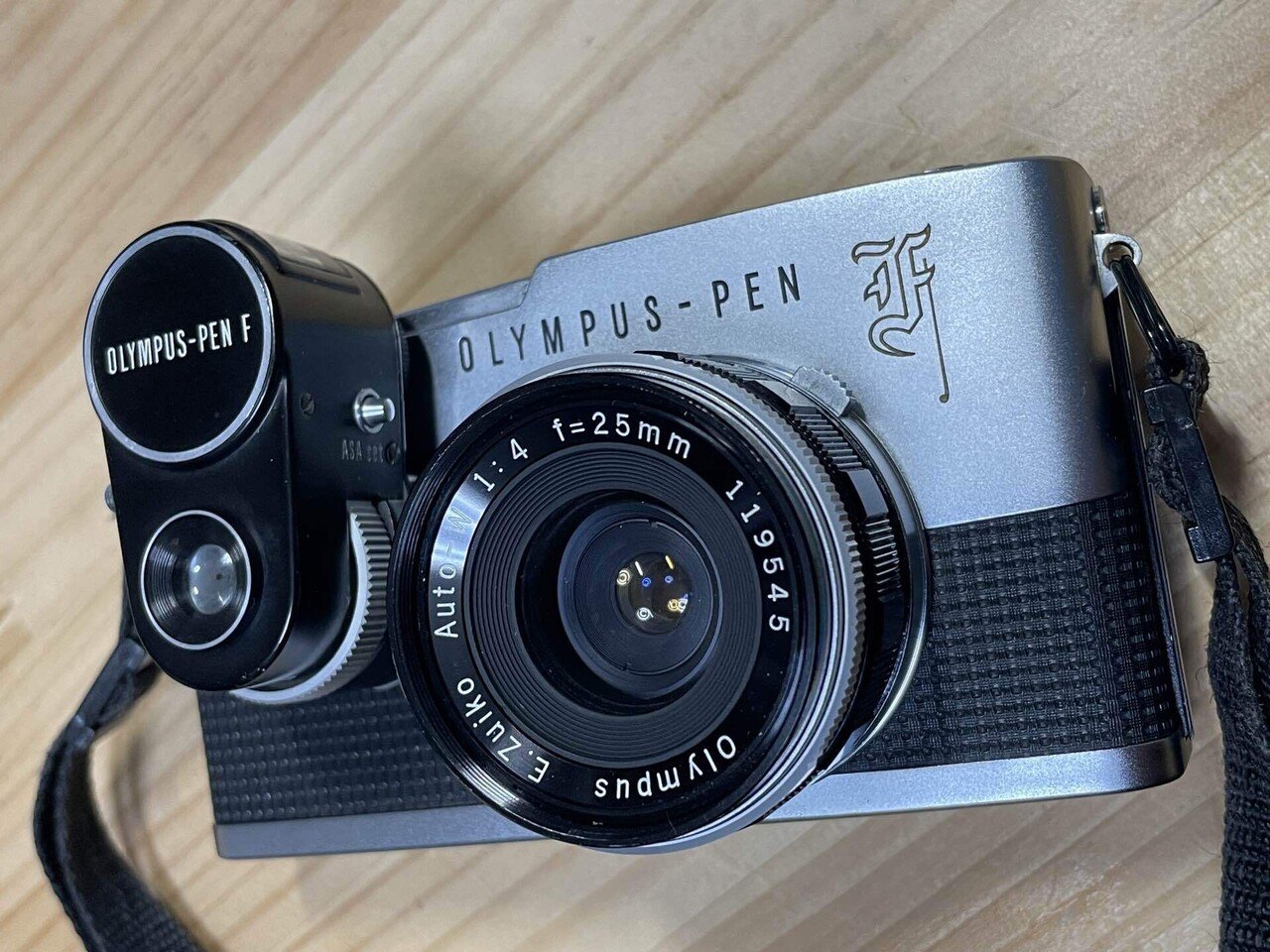 オリンパスペンF用の外付け露出計｜おしゃま