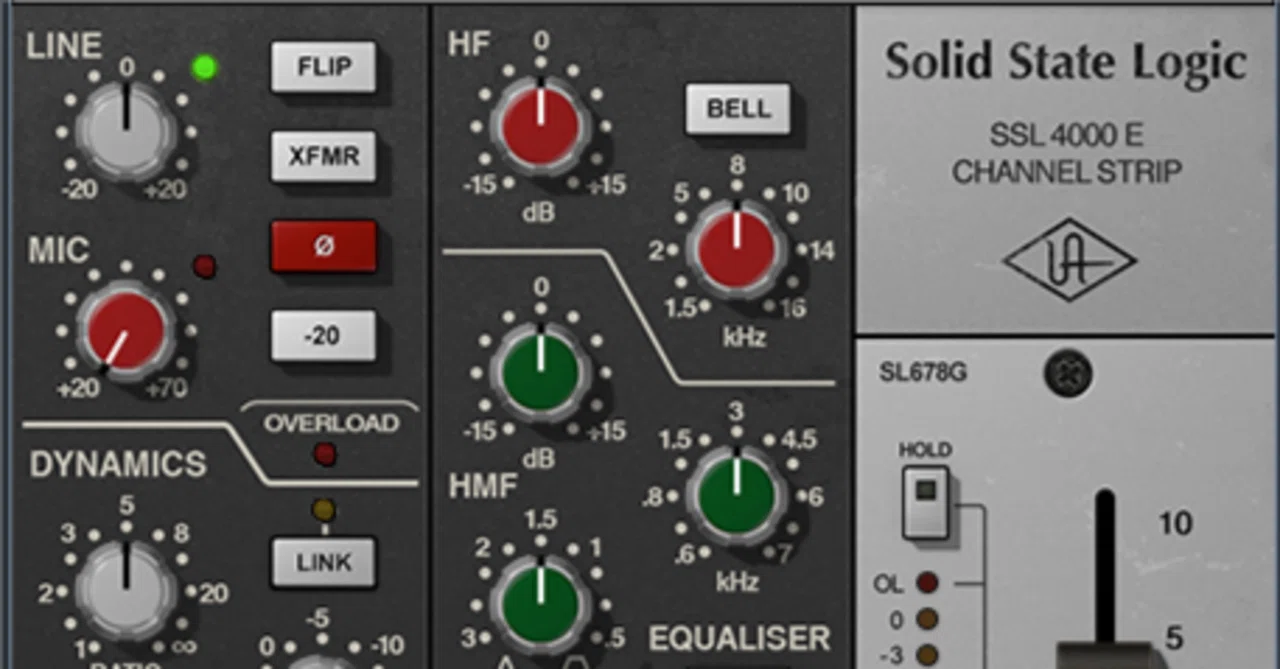 SSL 4000 E Channel Strip（UAD）の 使い方｜8nm