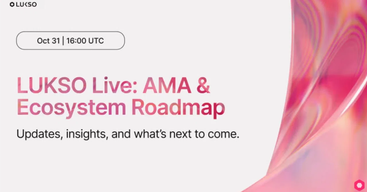 B Shell Ama LUKSO Live: AMA & Ecosystem Roadmap - October 2025【LUKSO Part.19】|Shell