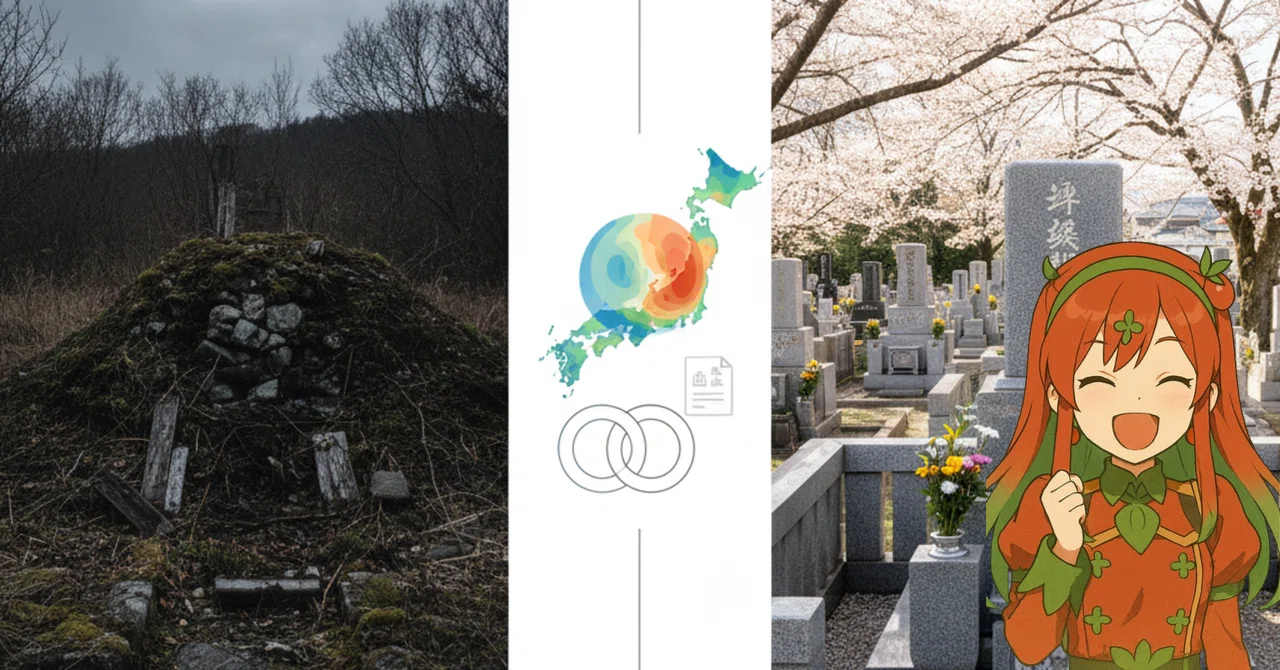墓は二つある——両墓制が語る生と死の地理学】墓は二つある——“両墓制”が 