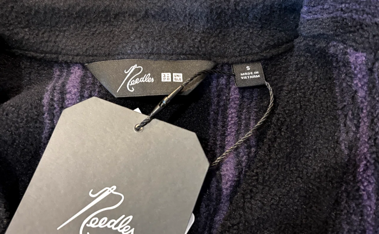 UNIQLO × NEEDLES フリースオーバーサイズカーディガンのレビューと
