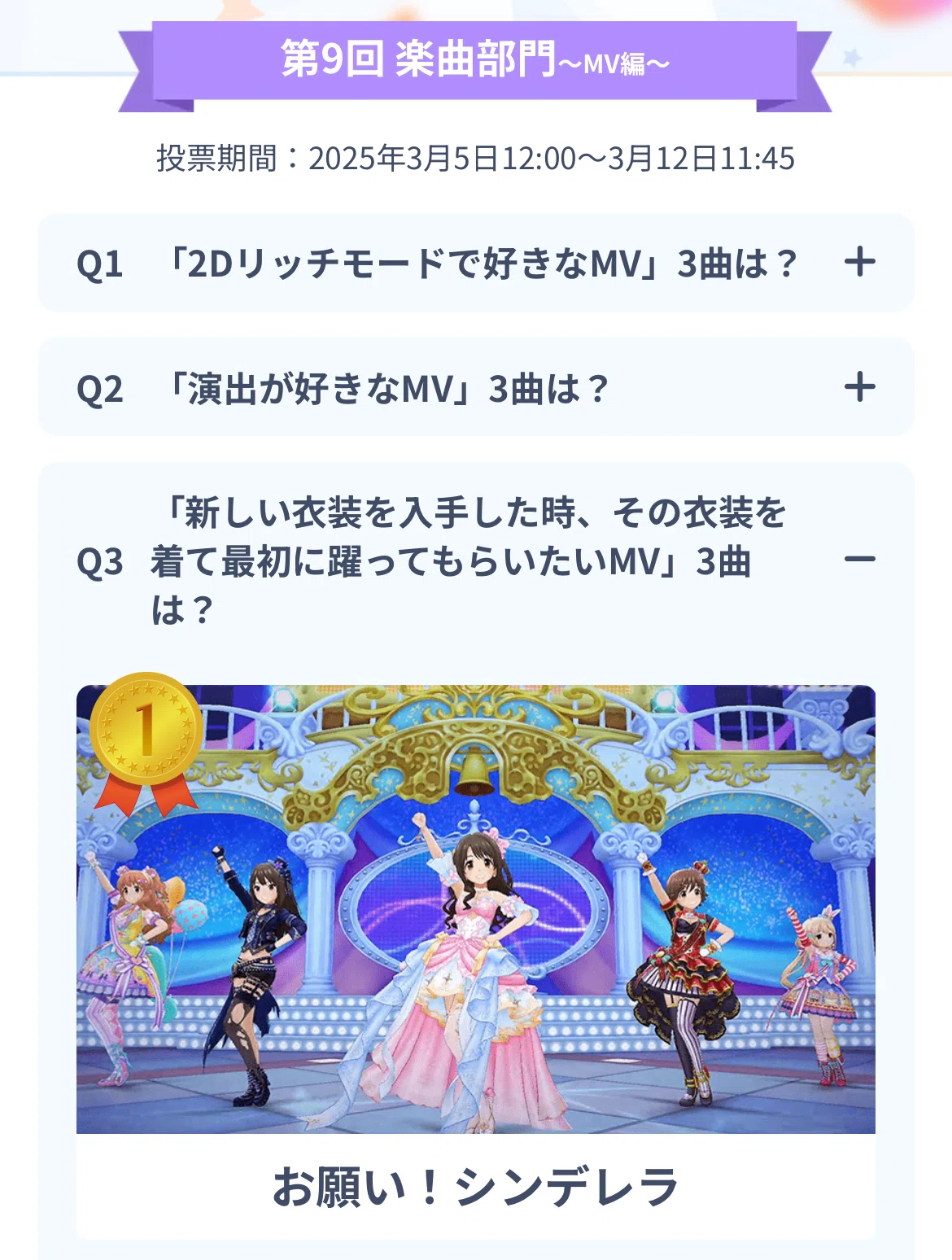 アイドルとして優秀に