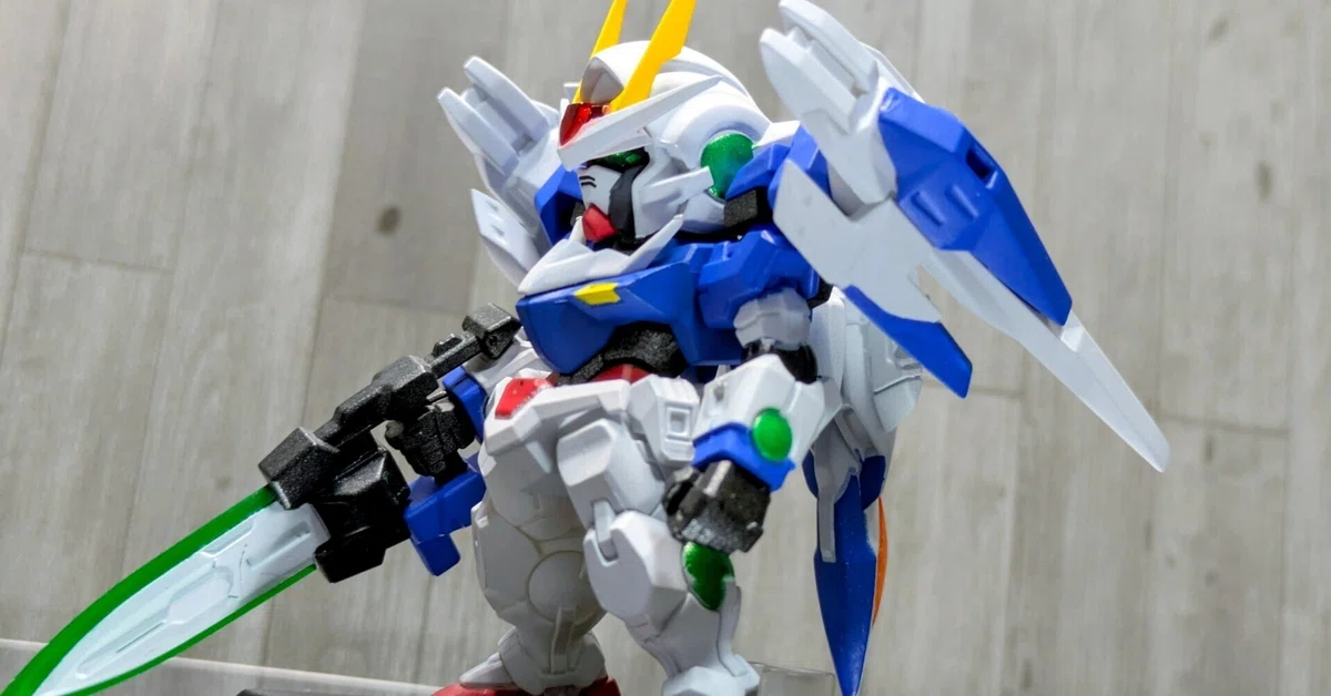 レビュー】FWガンダムコンバージ#28 ダブルオーガンダム＆オーライザー