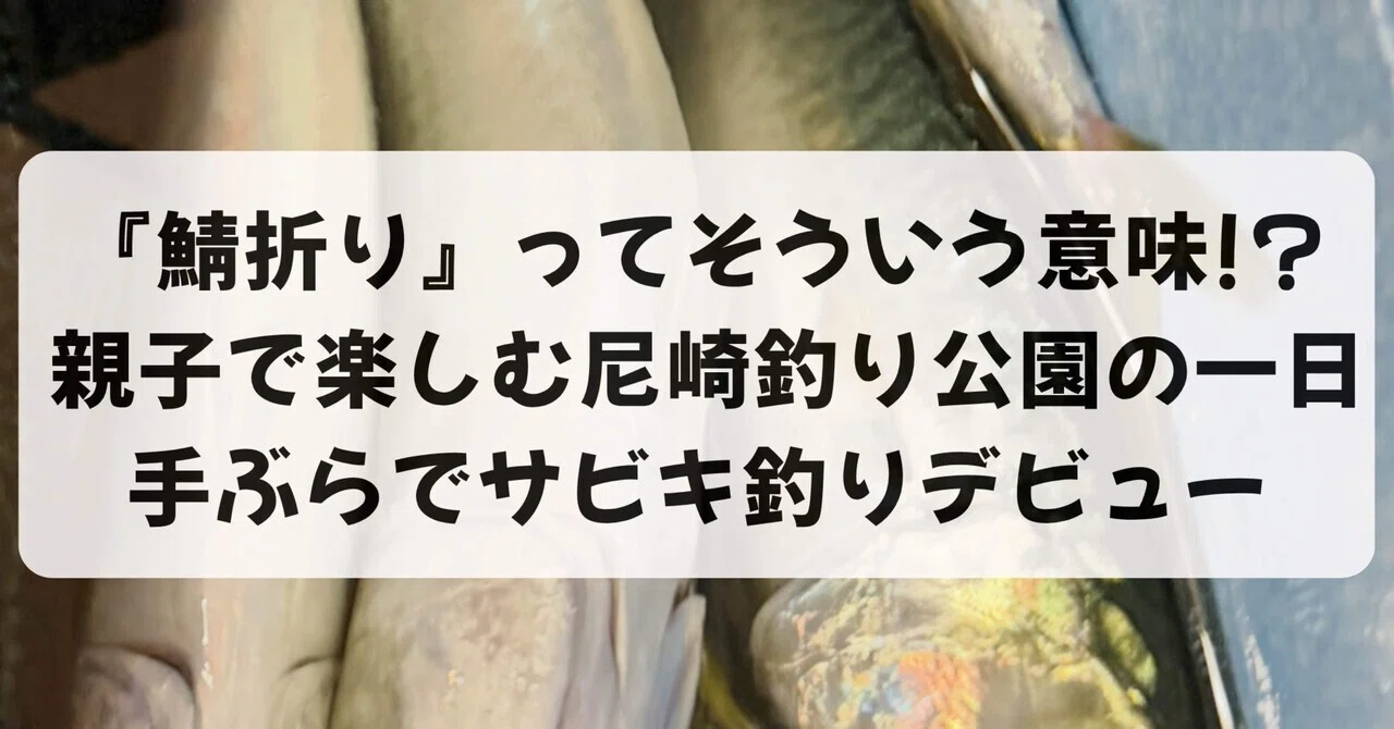 鯖 折り と は