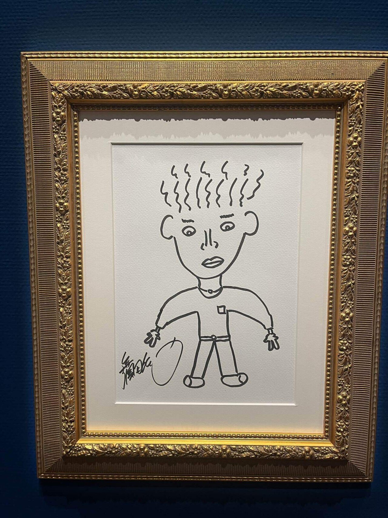 画伯の絵 絵｜50monji