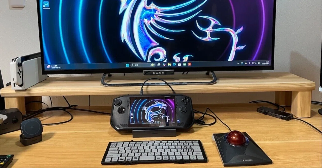 MSI Claw A1Mを自宅で快適に おすすめガジェット5選｜coty