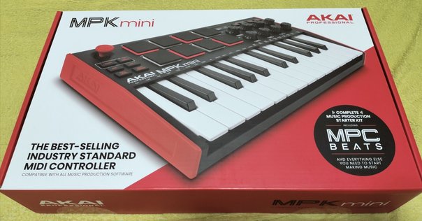 DTM初心者がAKAI MPK mini mk3を購入して約1年間使ってみて感じ