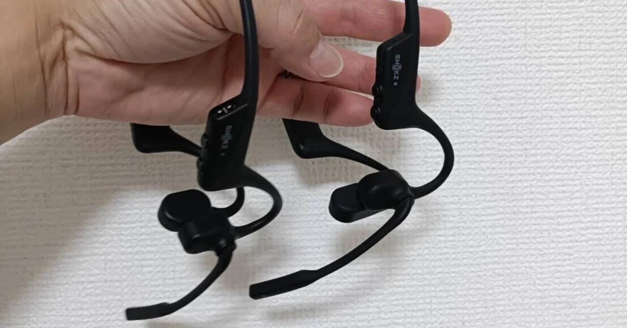 現場監督の必須道具！第2弾【骨伝導ワイヤレスイヤホン Shokz