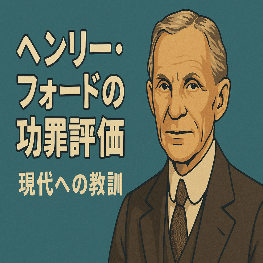 ヘンリー・フォードの功績と反省｜偉人のマニュアル