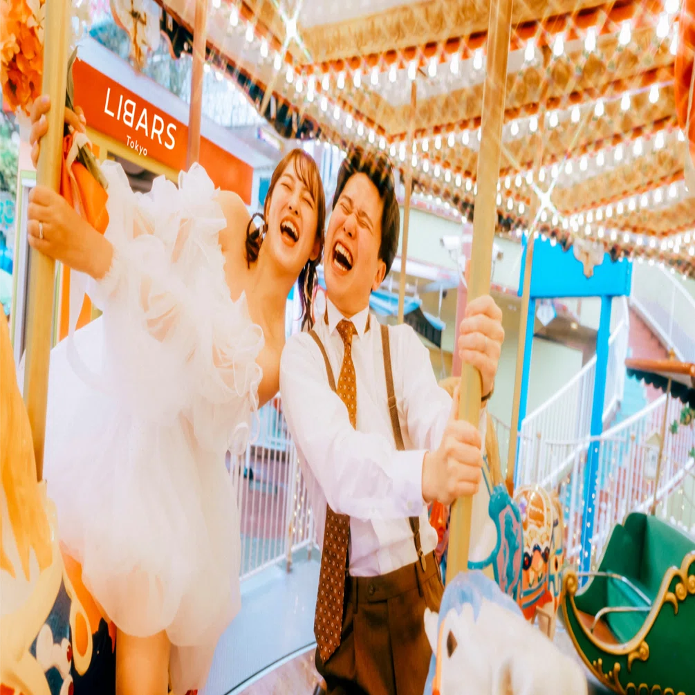 花やしき】雨の遊園地で煌めきフォト🎡✨｜Libars_tokyo
