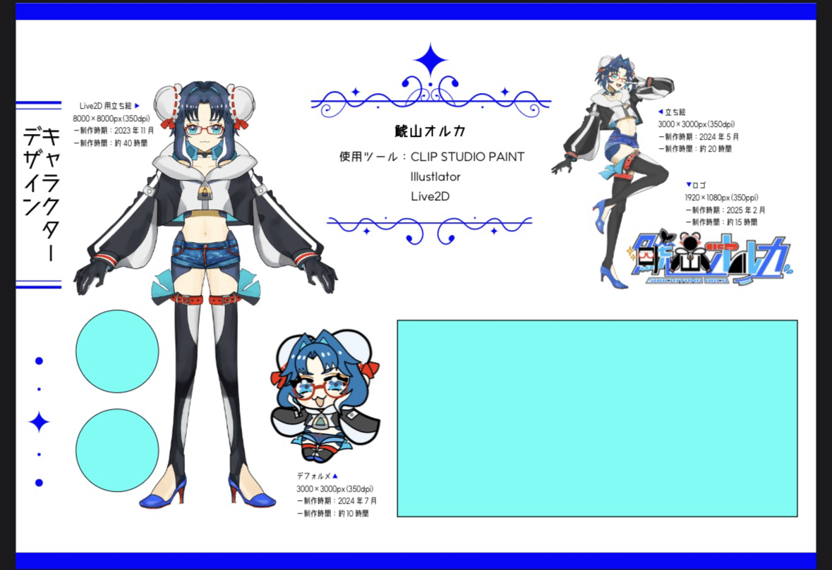 skeb挑戦したよ&ポートフォリオつくるよ｜天才ねずみちゃん