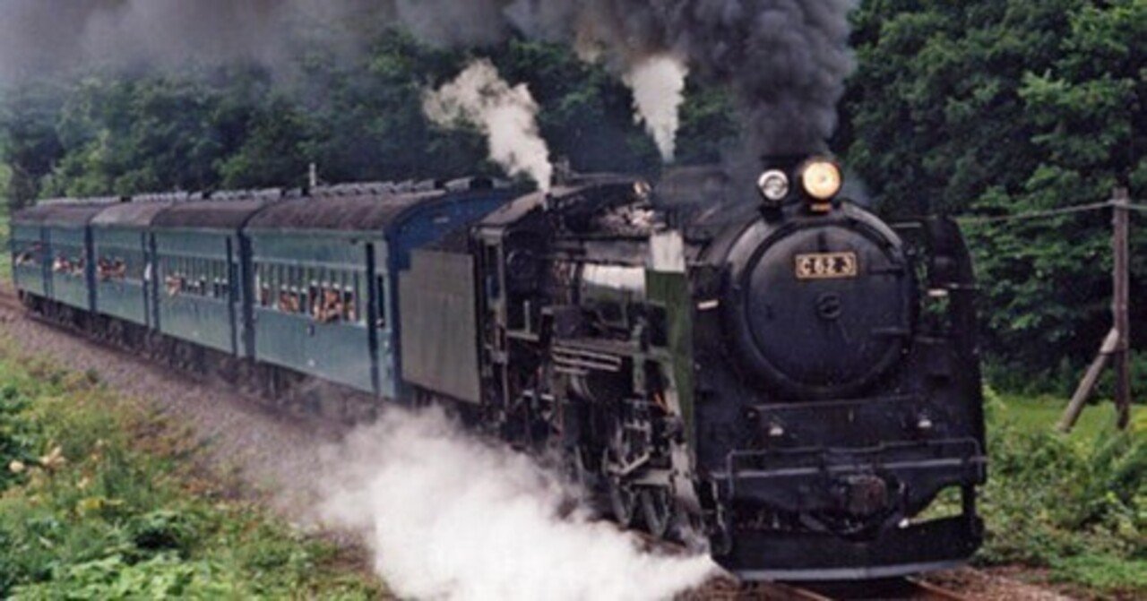 1988年・小樽C62 3号機「ニセコ号」で体験したシンダの猛攻撃|藤谷 1988年・小樽C62 3号機「ニセコ号」で体験したシンダの猛攻撃|藤谷