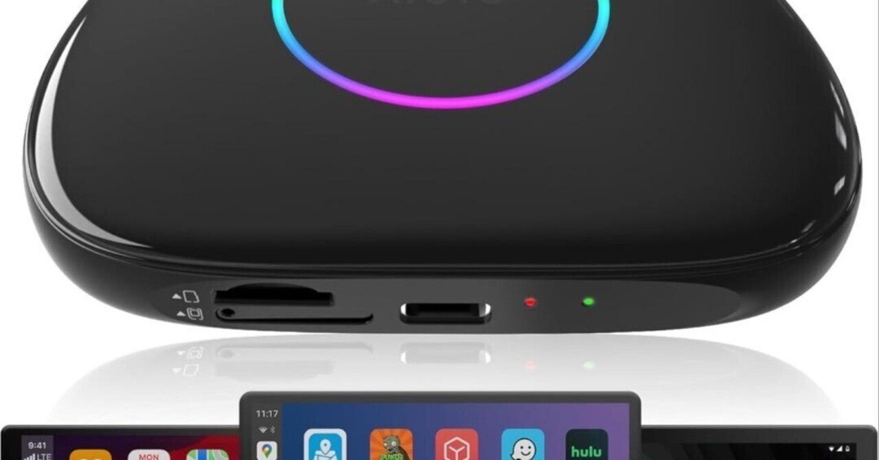 本日見つけた掘り出しモン!】ATOTO AI BOX CAR PLAY ChatGPT対応で車内