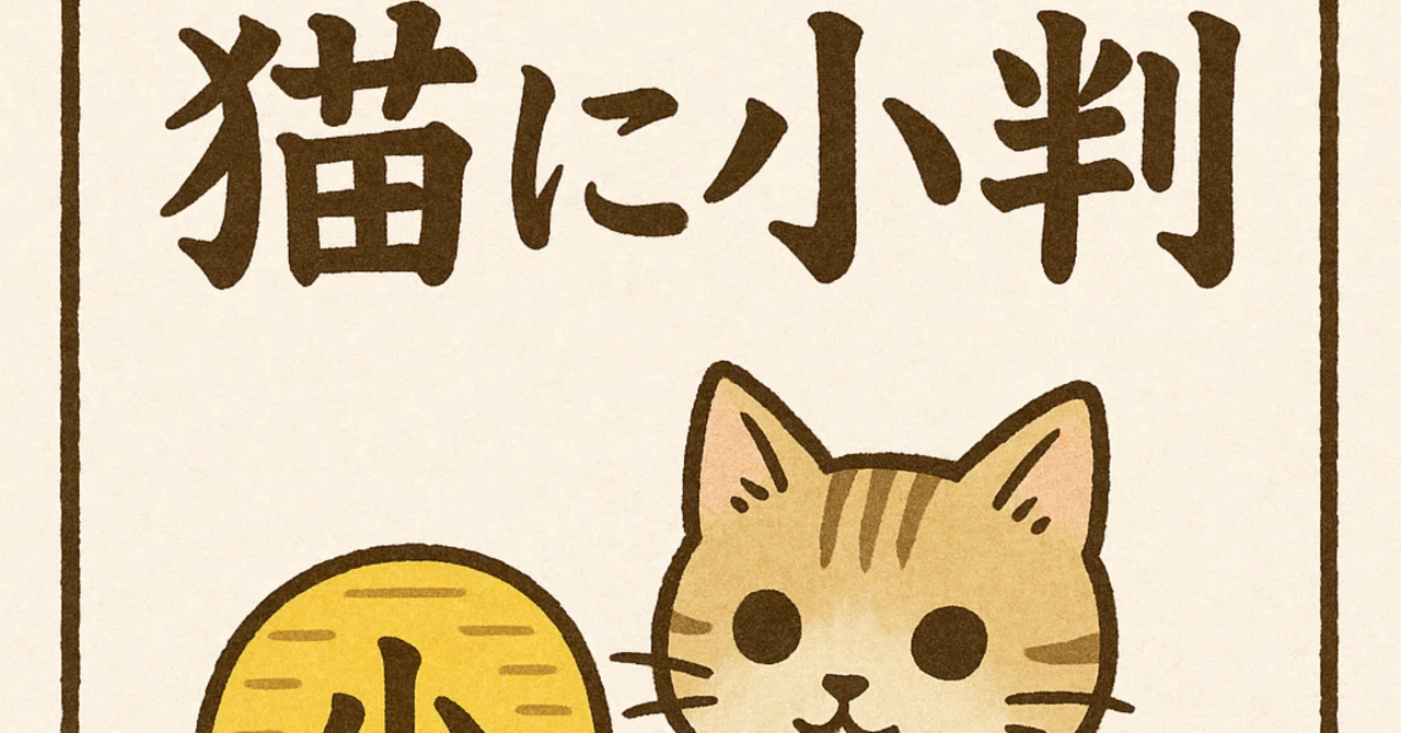 猫に小判」｜osaryu