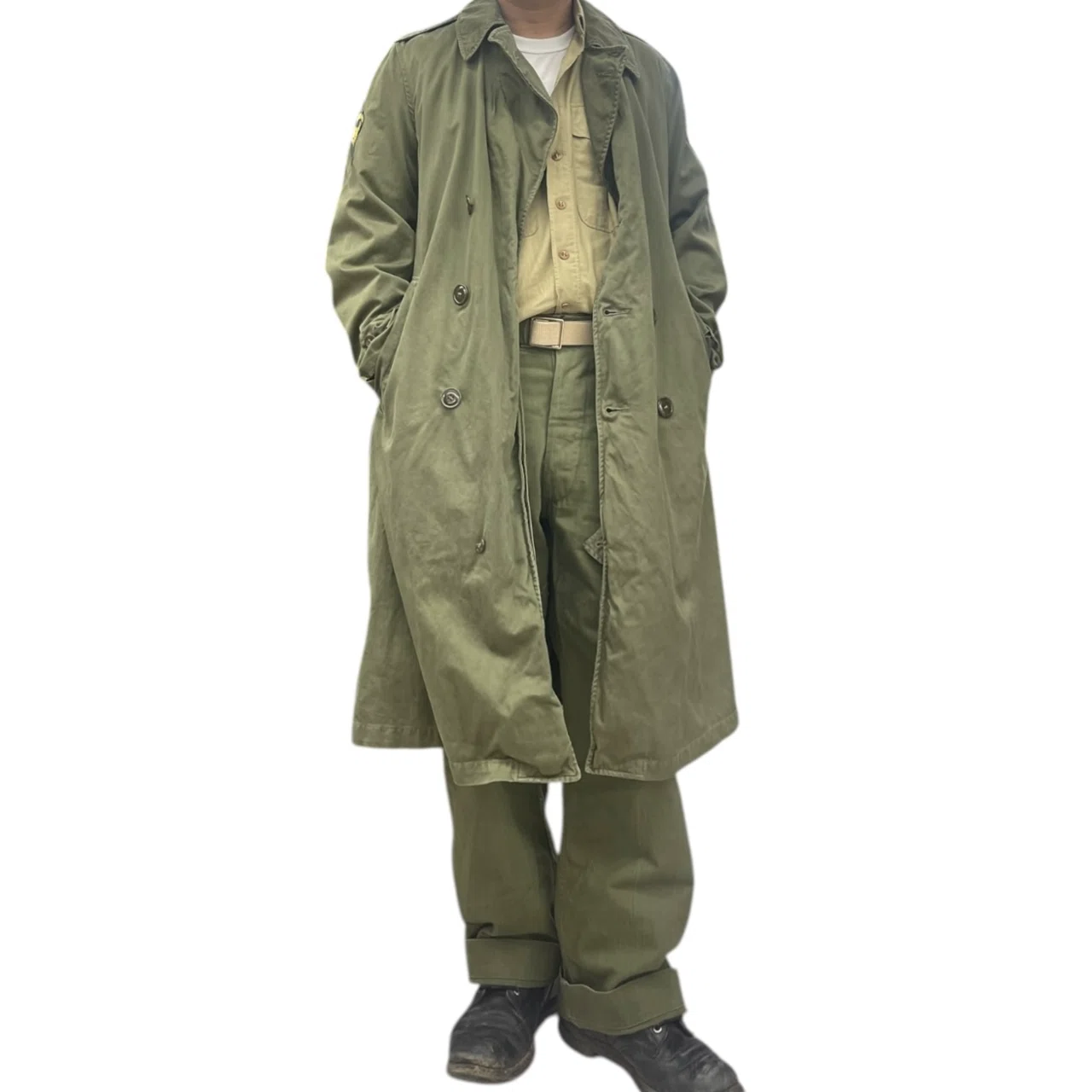 Koreanwar “ロングコート”ビンテージ /寒冷地・防寒具 ｜baseexchange841