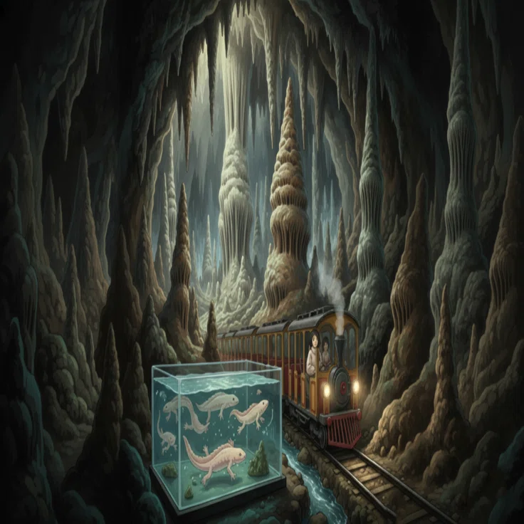 鍾乳石 ここは異世界の、入り口。スロベニア、ポストイナ鍾乳洞。｜ぶるうす恩田
