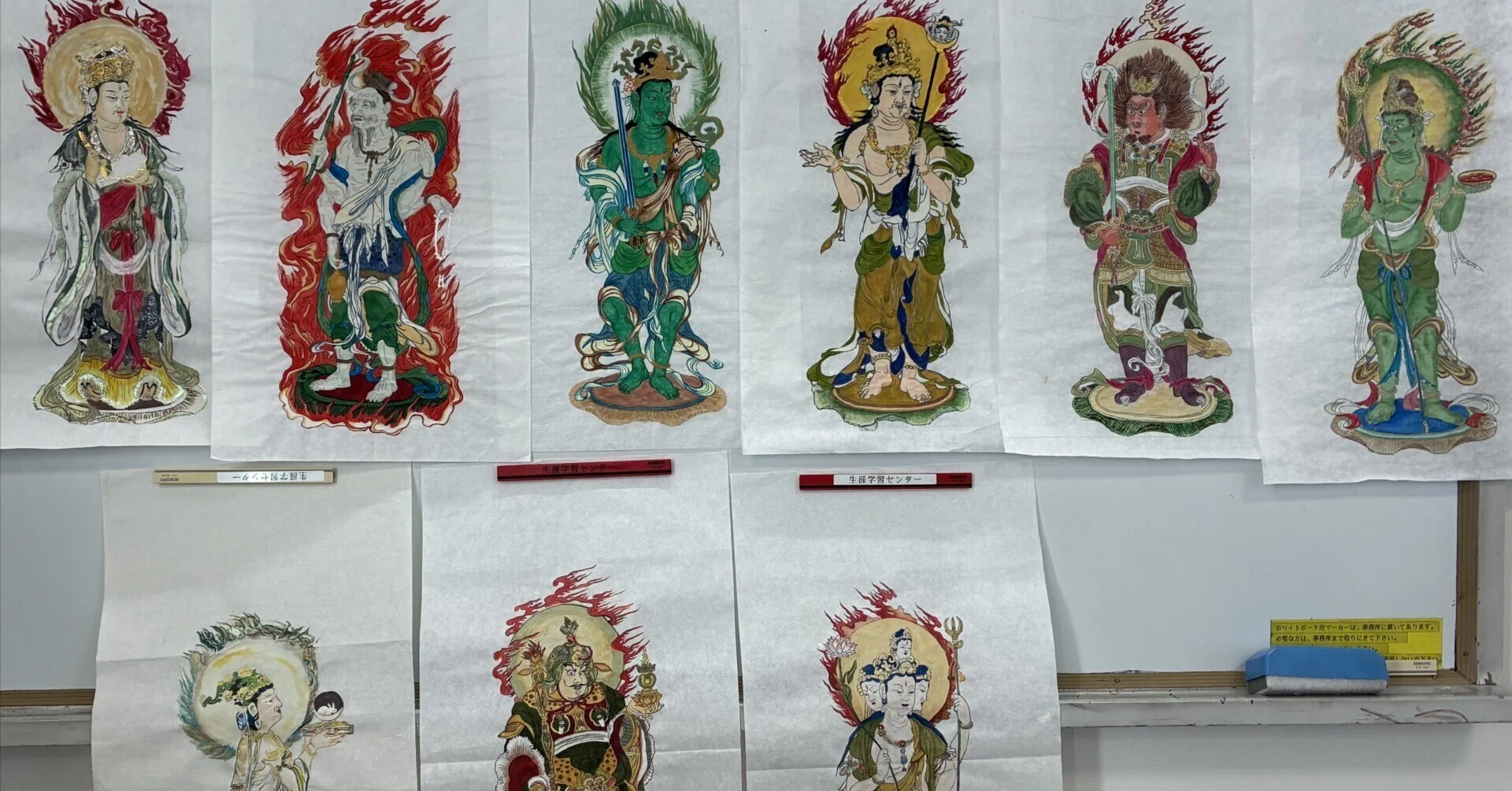 大型図録本日本の重要文化財全収録集仏画両界 美術品 - -十二天の中古