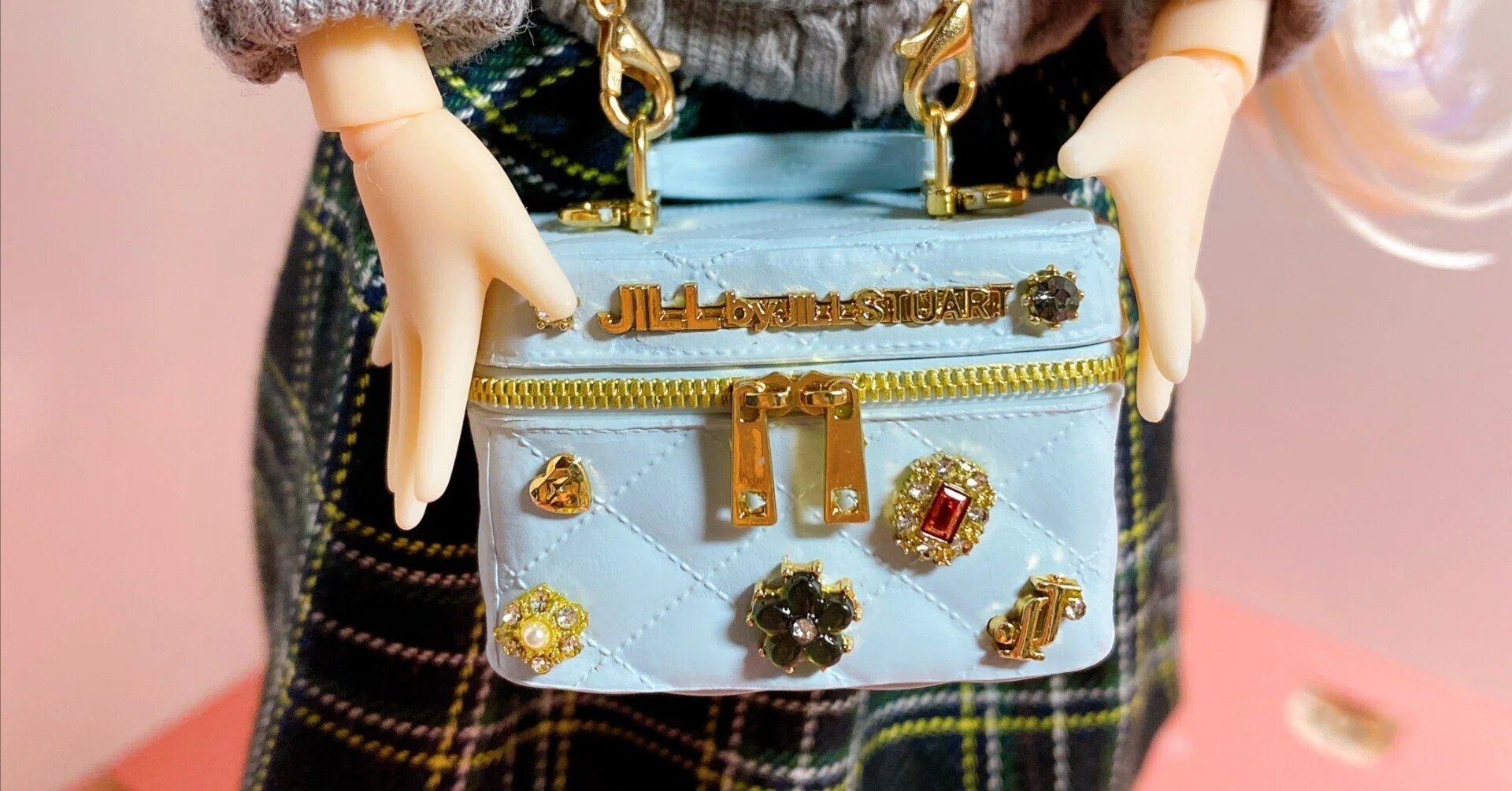 カプセルトイ｜JILL by JILL STUART ミニブローチバニティキーホルダー