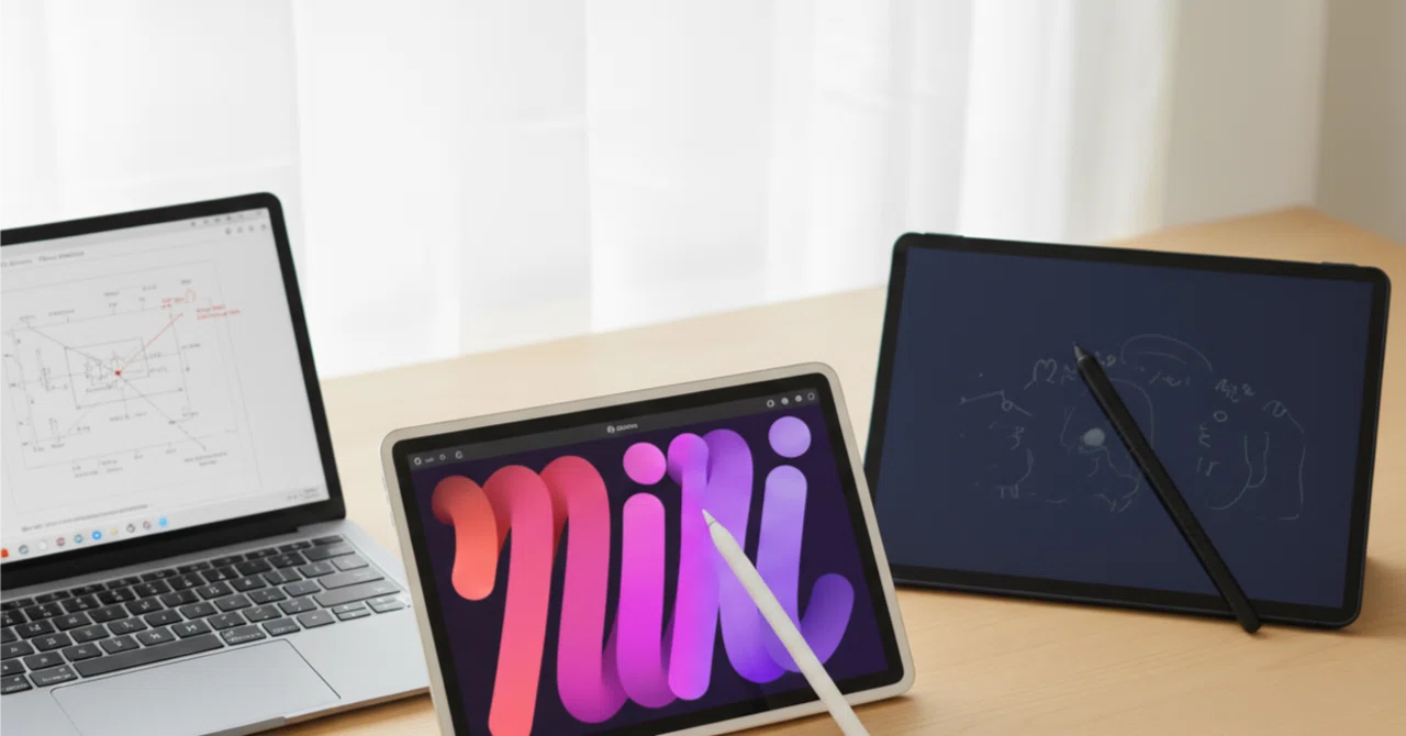 IpadとAndroidタブレット 🎨 iPadのペンしか勝たん！Chromebook、Androidタブレット、iPadminiを