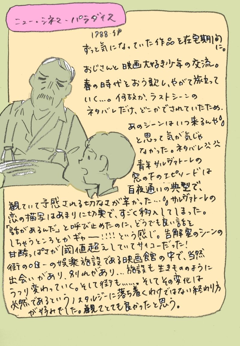 ニュー シネマ パラダイス 19 みたみ Note ニュー シネマ パラダイス 19 みたみ Note