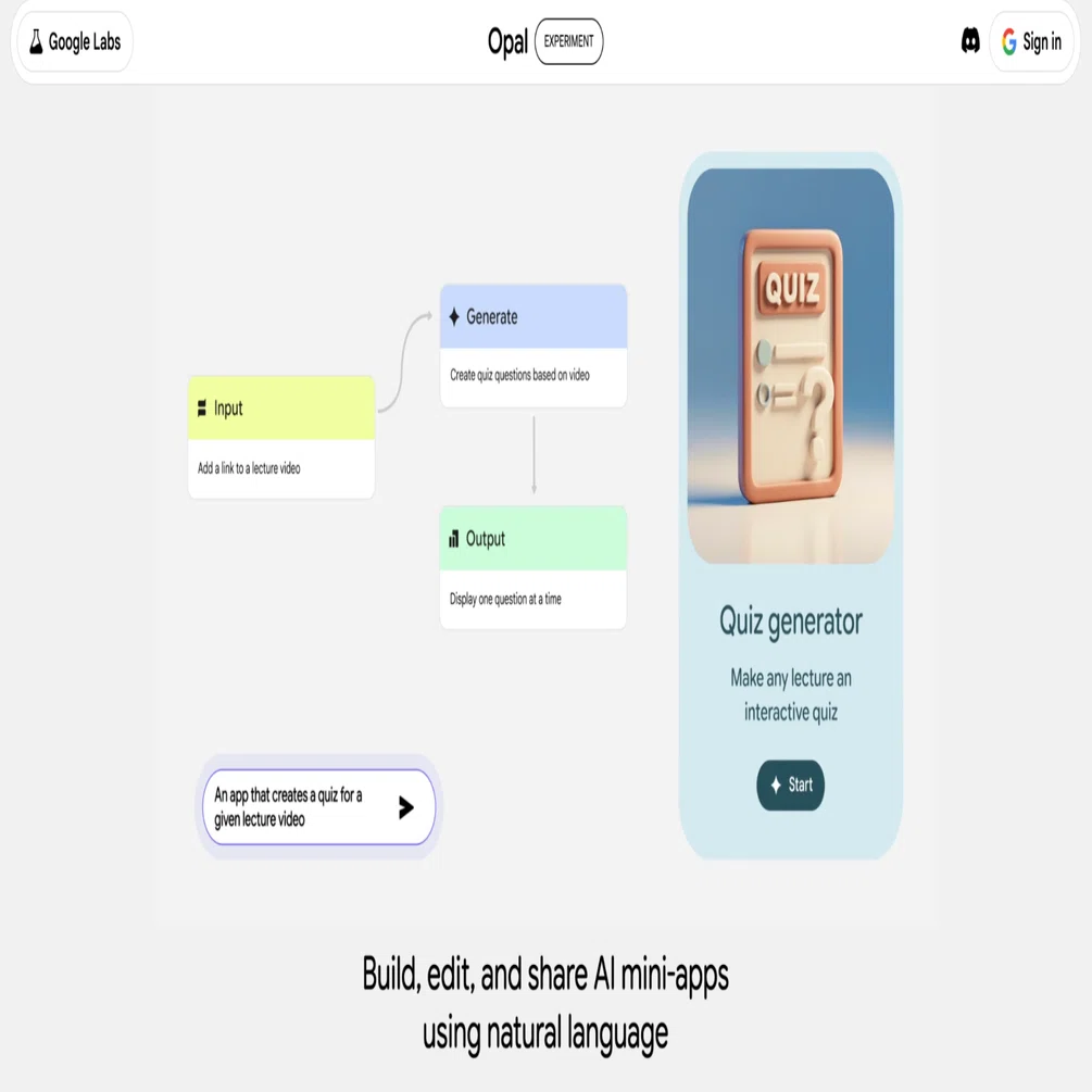 Google 「Opal」を使ってみた｜クルワン