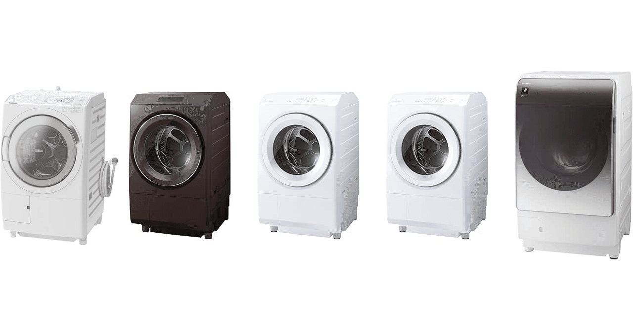 2025年最新】 洗濯機 (ドラム式／AI機能) ハイエンド ランキング TOP5