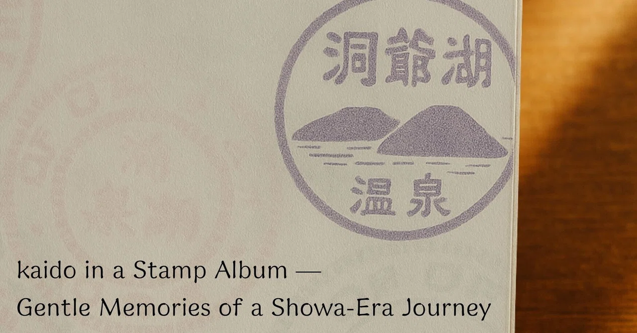 スタンプ帖の中の北海道──昭和の旅をめぐる小さな記憶｜古本屋 峰吉書店