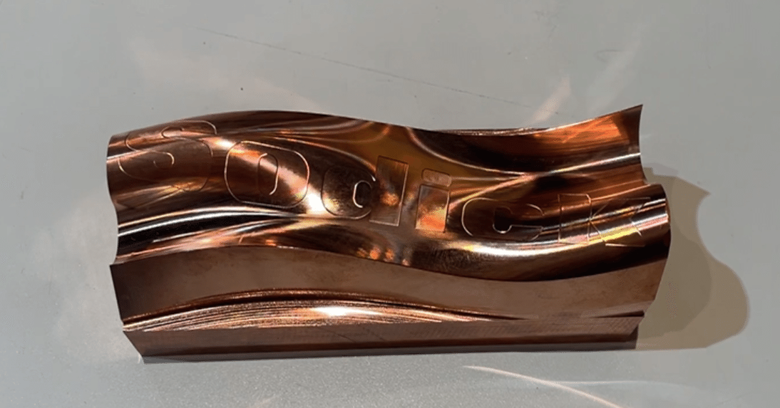 3D曲面加工 ｜ 銅電極切削加工｜Sodickマシニングセンタ特設サイト