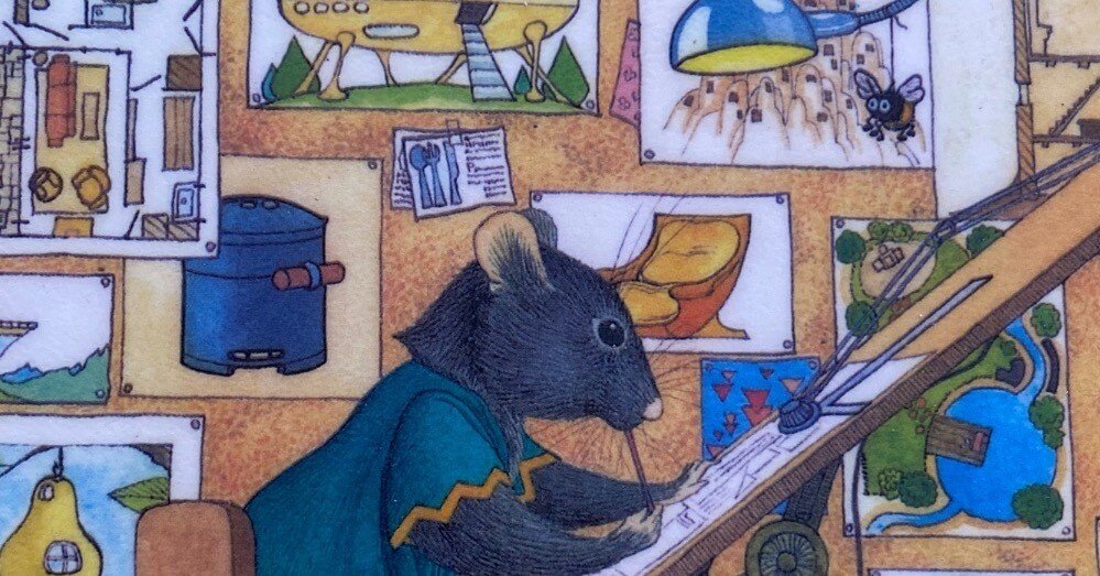 きっと大人も心動く絵本(4)“ねずみの建築家”｜さよ