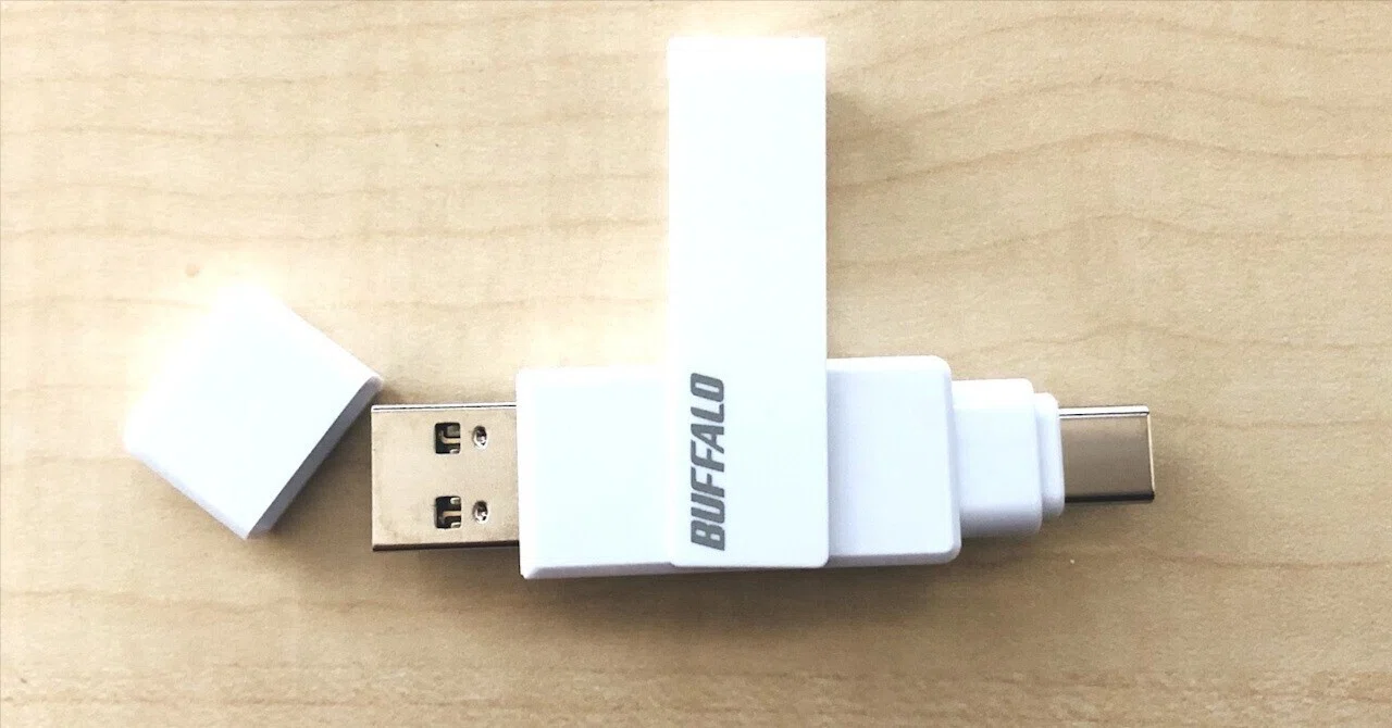 USBメモリーレビュー : BUFFALO RUF3-ACR64G-W/N 64GB｜4cv Lab