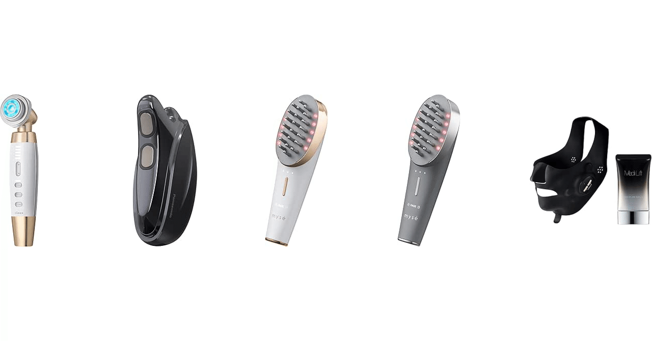 2025年度版】 美顔器 (EMS／リフトアップ) コスパ最強 ランキング TOP5