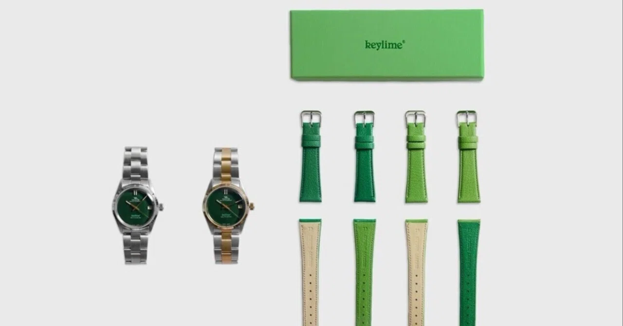 VAGUE WATCH Co. × keylime Tokyoの別注腕時計｜keylimeTokyo