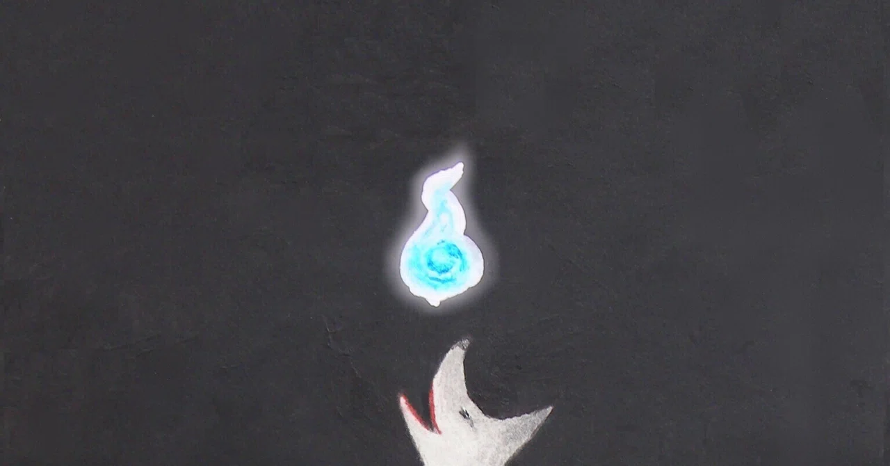 らくがき（ 狐 火 ）｜さくろ