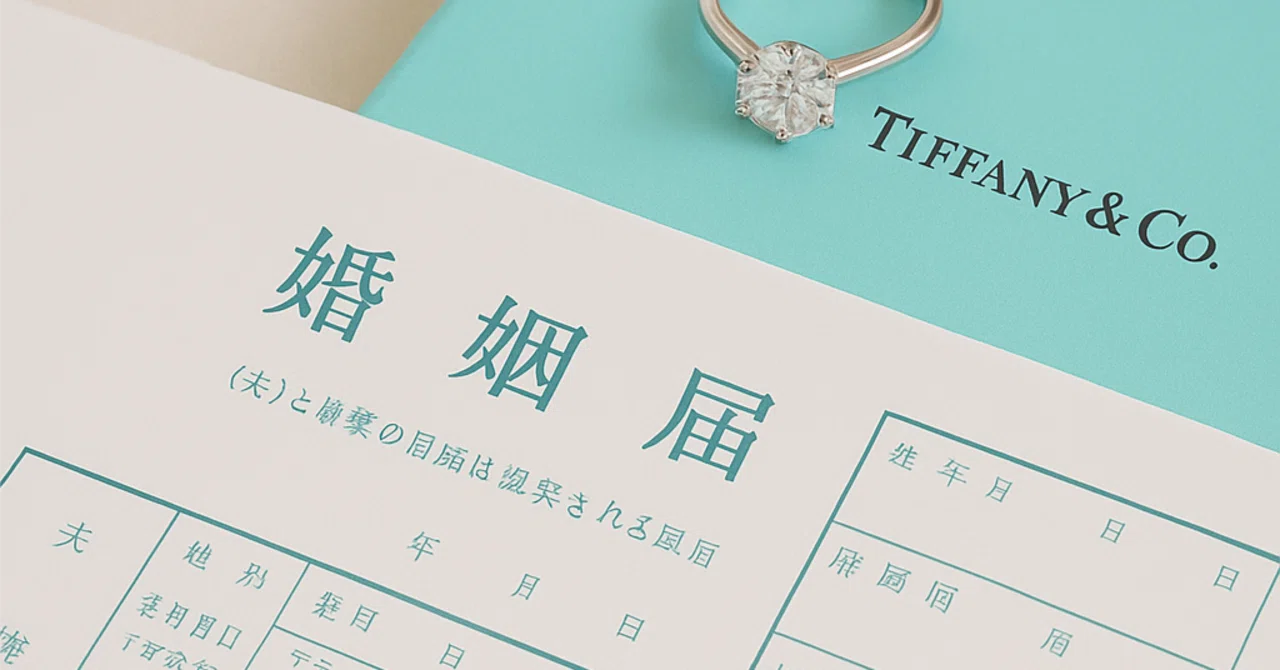 ティファニーの婚姻届はどこで手に入る？入手方法と提出時の注意点を