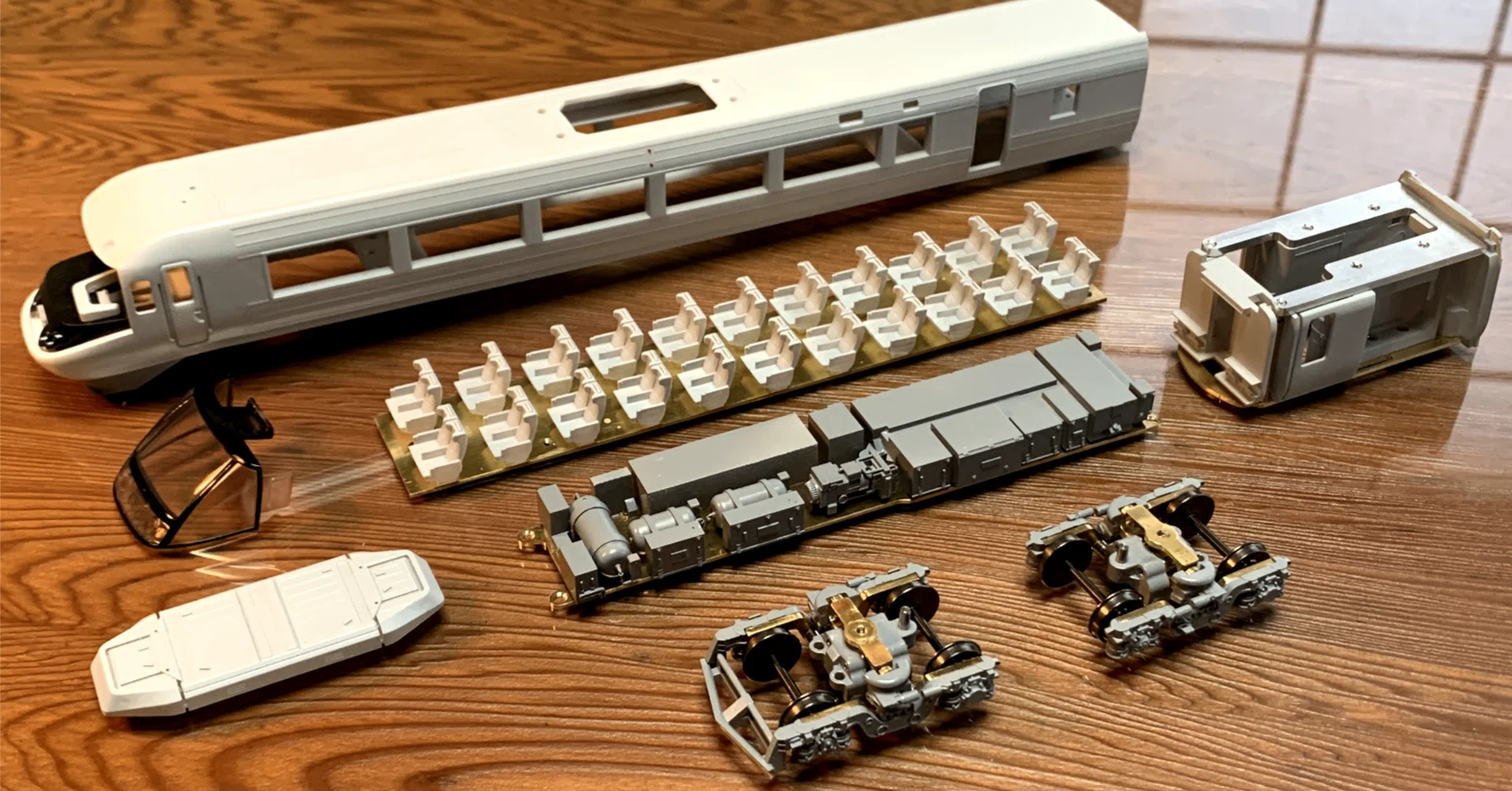1/80 16.5mm クロ383-1 キットを組んでみる｜日本平精密模型