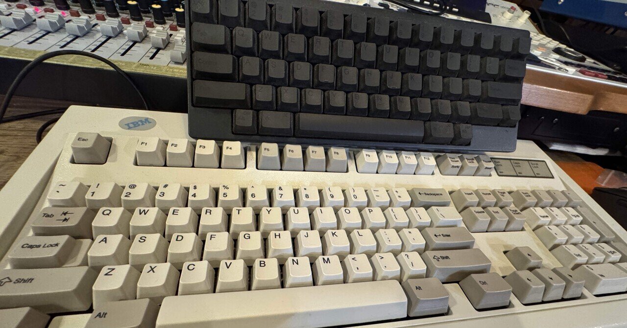 IBM Mモデル キーボード 本体タイプC改造済み　A→C変換ケーブル付 IBM Mモデル キーボード 本体タイプC改造済み A→C変換ケーブル付 IBM